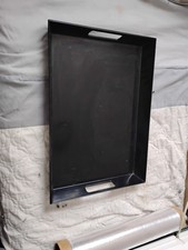 Large Black Serving Tray