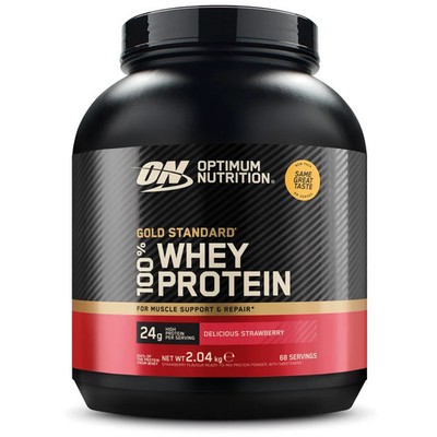 Optimum Nutrition 100 % Whey Gold Standard 2040 g ,Delicious Strawberry