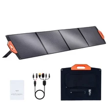 Uimoso Portable Monocrystalline Solar Panel 200W Foldable ETFE Solar Charger kit