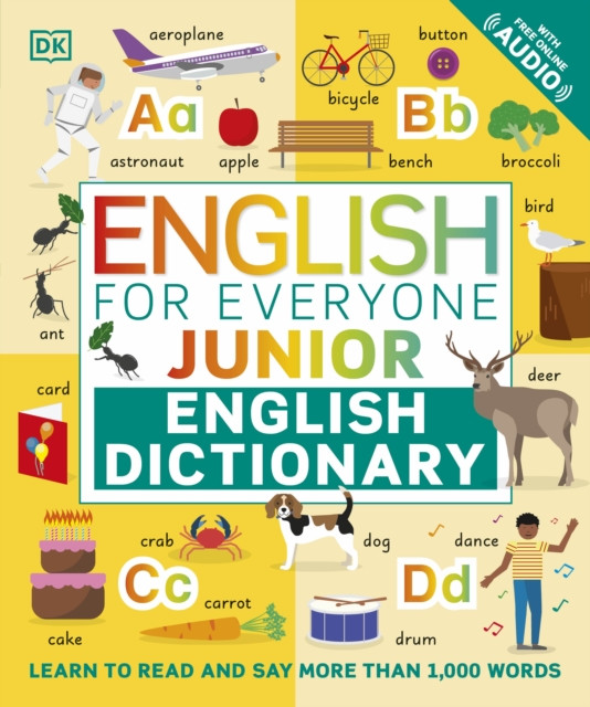 English for Everyone Junior English Dictionary by DK (Paperback Book)