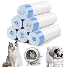 120 Count 26" X 11.8" Cat Litter Box Liners for Fsitego and Fumoi Self Cleaning