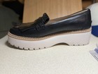 Kate Spade New York Women's Leather Loafers 7 Black Slip-On Lug Platform — photo 2