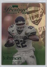 1999 Playoff Prestige SSD Rookie Spectrum Green 276/500 James Johnson #B191 1ax