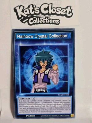 Rainbow Crystal Collection SGX1-ENS14 Speed Duel GX: Duel Academy 1st Edition
