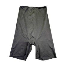 Spanx Women's Size 1X Simplicity Black High Waist Control Shorts Shapewear
