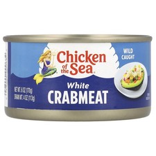 Wild Caught White Crabmeat, 6 oz (170 g)