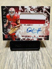 2018 Panini Origins Dante Pettis  Rookie 2 Color Patch Auto #140 49ers  *Read*