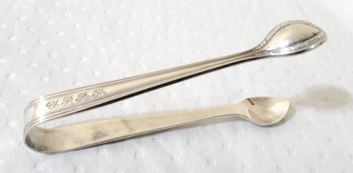 Vintage Union Pacific Railroad International Silver Sugar Mini Tongs - Picture 5 of 7