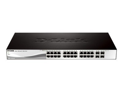 D-Link Web Smart DGS-1210-28 - Switch - 28 Anschlüsse - managed - an Rack #BY203