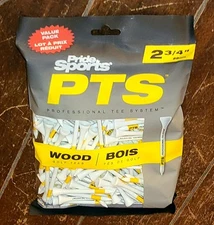 Pride Sports PTS 2-3/4" Wood Golf Tees (Approx 175 Tees) #PT2417575