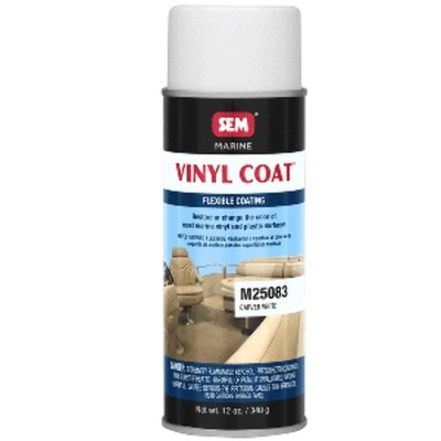SEM PRODUCTS Compatible with SEM M25083 Carver White Marine Vinyl Coat - 12 oz.