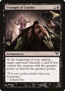 Triumph of Cruelty - Avacyn Restored #122 Uncommon