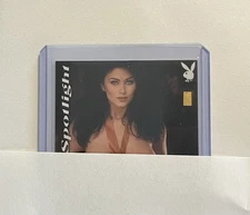 1 Playboy Card With A 1/4 Grain 24K Gold Bar!!!