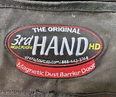 3rd Hand Magnetic Dust Barrier Door Kit With Curtain