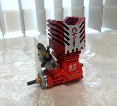 O.S. MAX 12CV Engine OS Radio Control Used Item Red | eBay