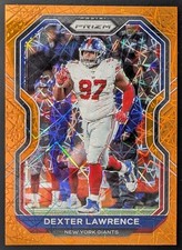 2020 Panini Prizm Dexter Lawrence #164 Lazer Parallel New York Giants