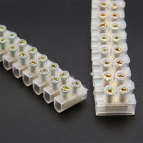 3A 3-5Pcs Dual Wow 12 Position Terminal Strip Screw Barrier Block 6A 10A 15A 30A - Picture 6 of 15