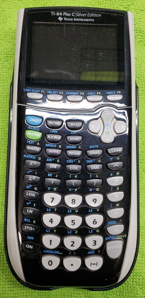 Texas Instruments TI-84 Plus, 84 CE, SE, C Silver, 89