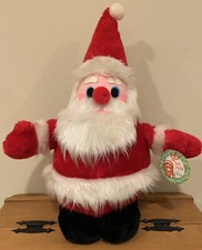 Vintage Plush Santa Claus 18" Christmas Russ Berrie  Company Luv Pets NOS