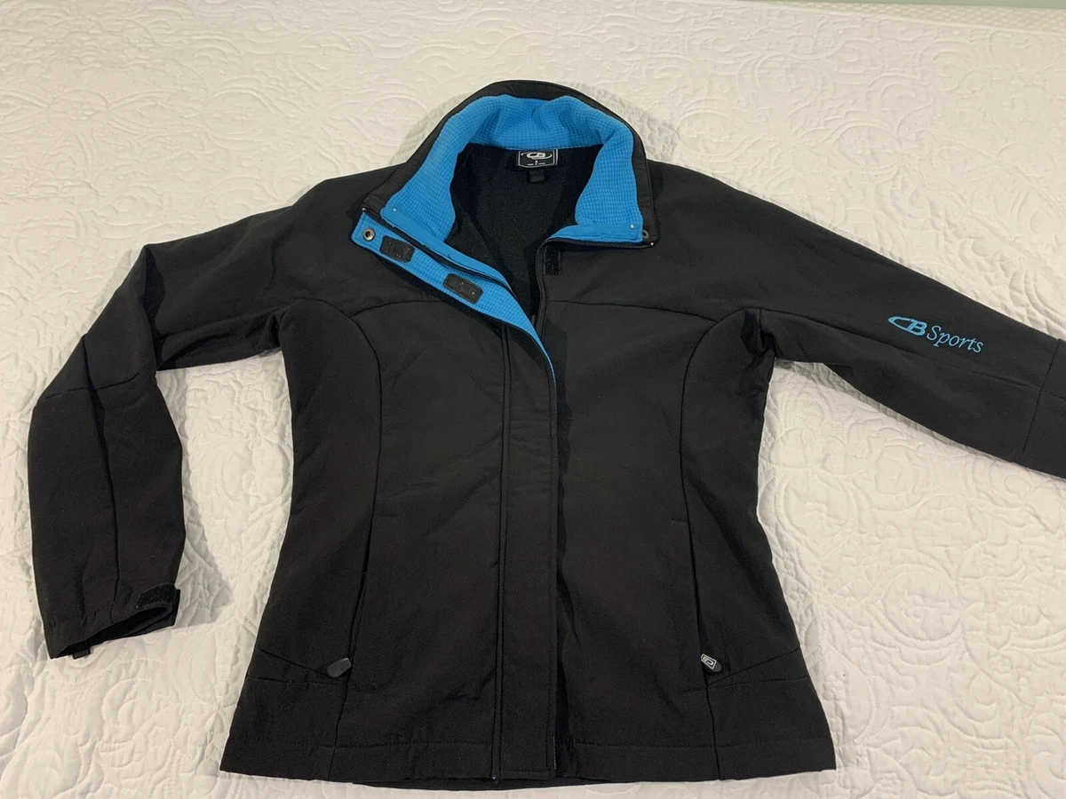 Black and outlet blue jacket