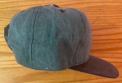Vintage Green Farm Seed Trucker Hat Snapback Swingster Made in USA Canvas Kansas - Picture 3 of 5