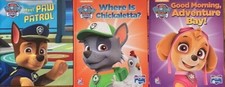 Set of 3: Paw Patrol Books and Stuffed Animals : Story Reader Me Reader Books