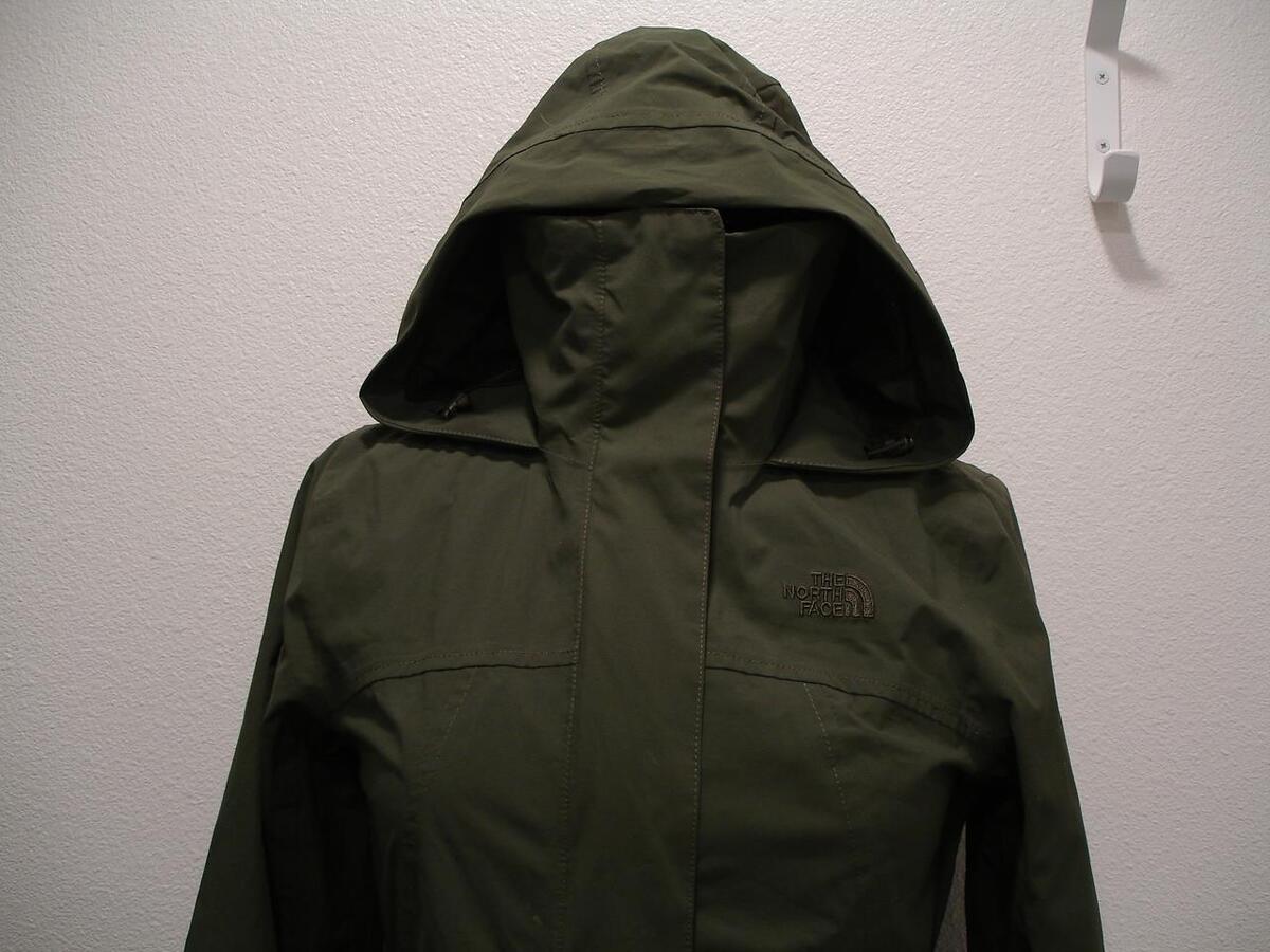 Womens S The North Face Urban Green Laney II Trench Rain Womens S The North Face Urban Green Laney II Trench Rain