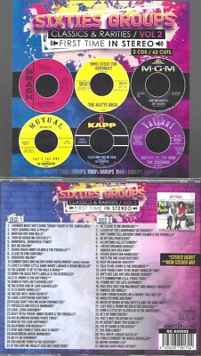 Sixties Groups Classics & Rarities First Time In Stereo, Vol. 2-62 Cuts