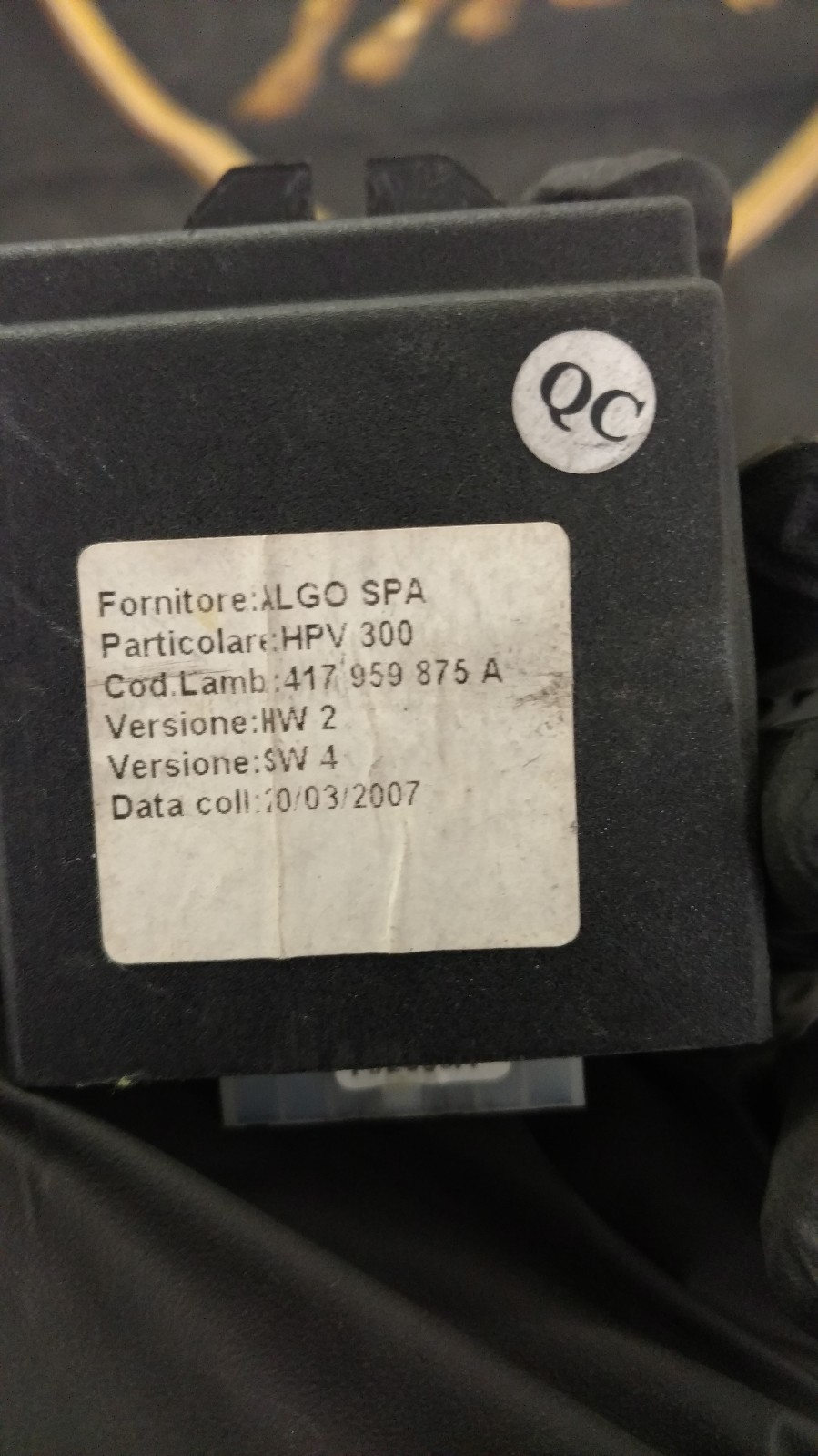 LAMBORGHINI MURCIELAGO LP640 POWER WINDOW CONTROL UNIT OEM 417959875A