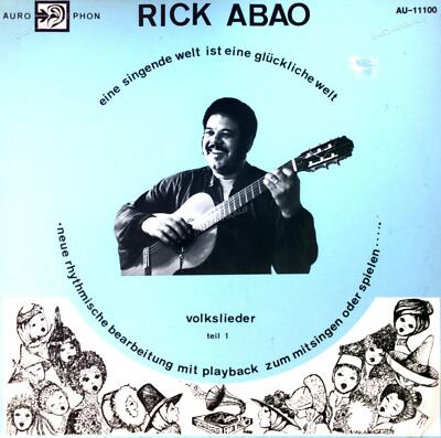 Rick Abao - Volkslieder - Teil 1 LP 1982 (VG/VG) .
