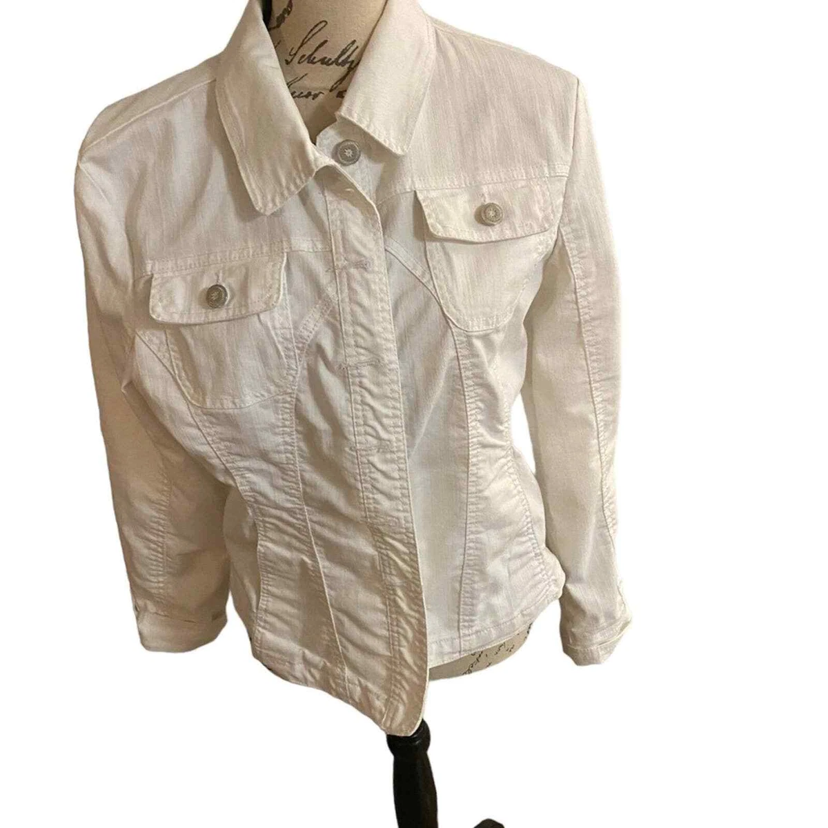 Dress barn white best sale jacket