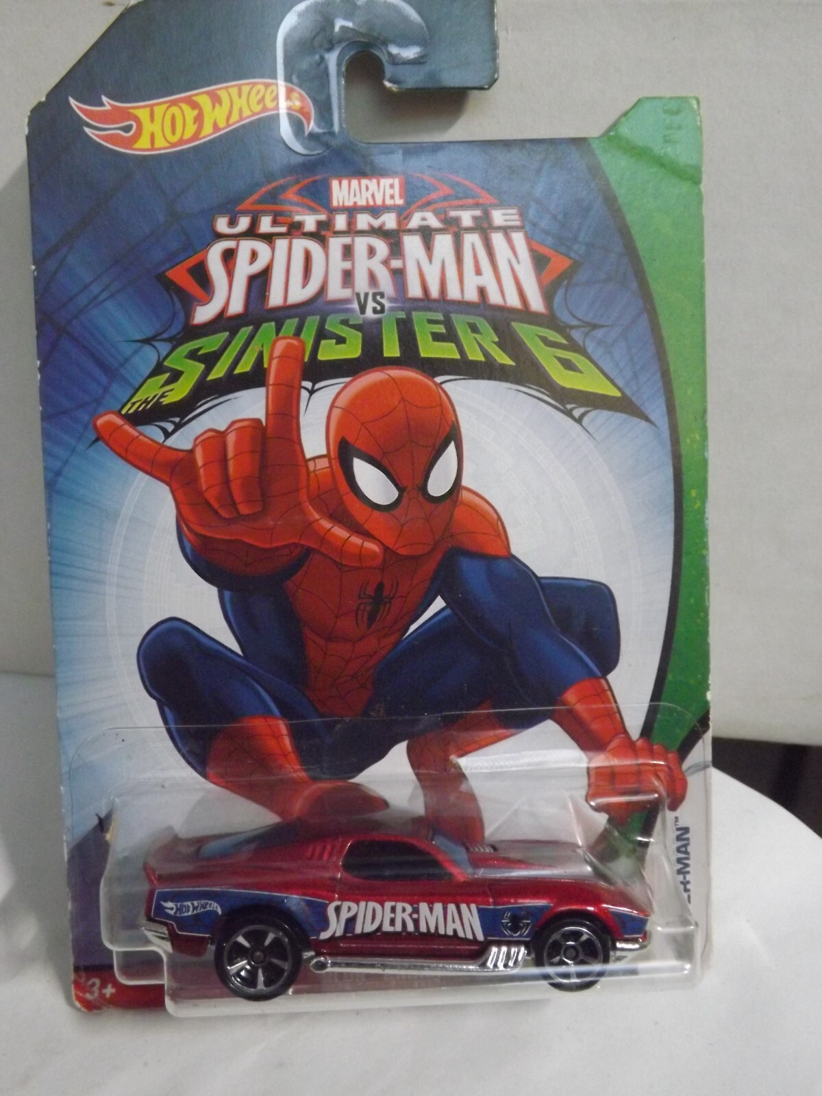 2016 Hotwheels Marvel Ultimate Spider-Man VS Sinister 6 Blvd. Bruiser 1/64 Scale