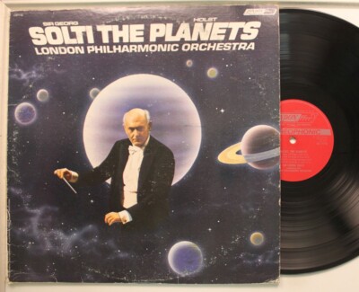 Sir Georg Solti Lp Holst: The Planets On London - Vg++ To Nm! / Vg++