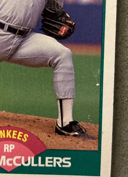 1989 Score Traded Lance McCullers Baseball Card #63T Yankees Pitcher VG - Image 2 of 3