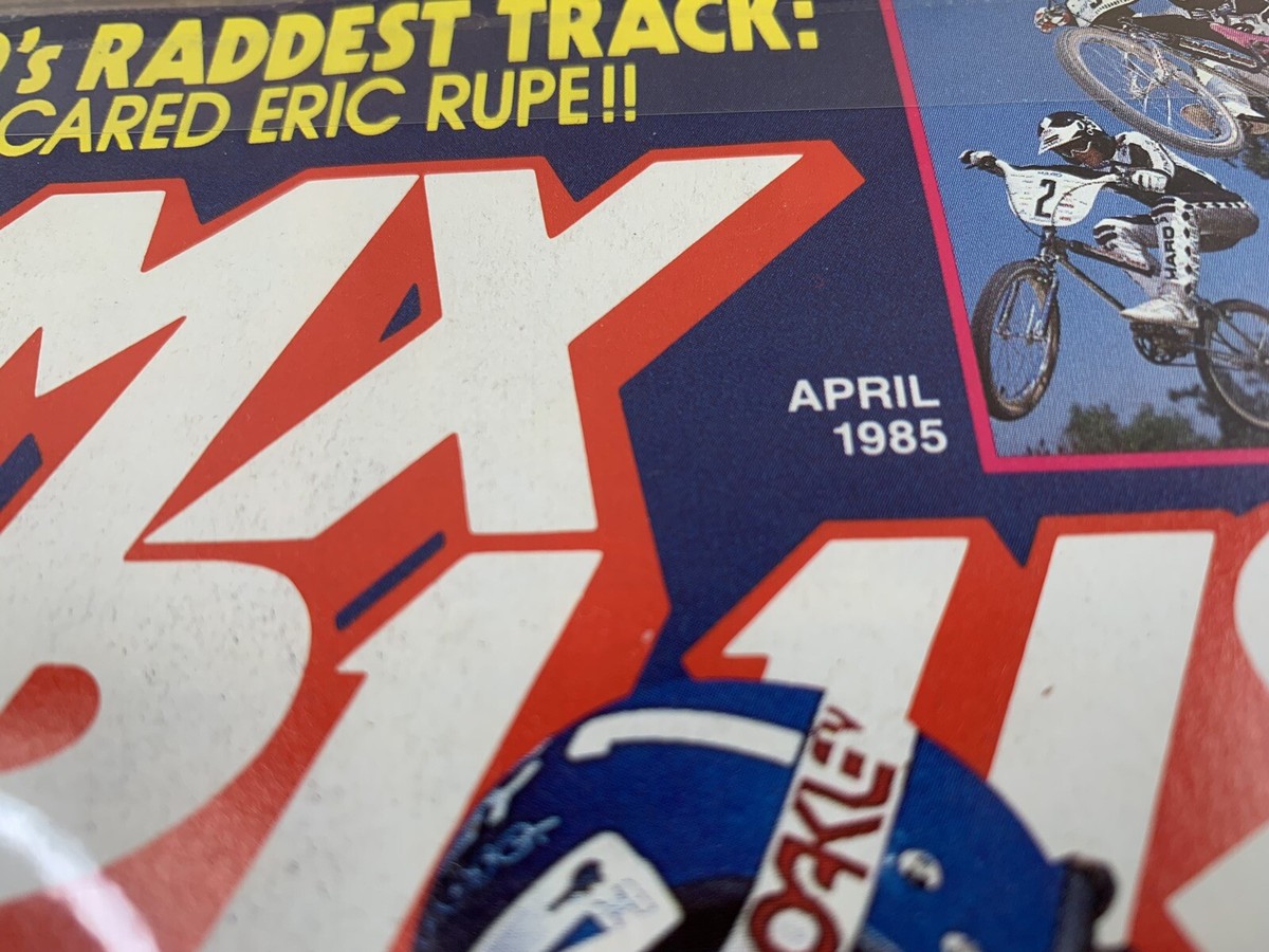 April 1985 Bmx Plus Magazine Vintage Old School | eBay