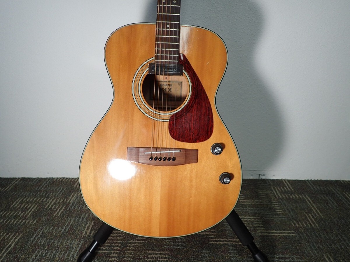 Yamaha FG-110E Grand Concert Guitar WITH ELECTRONICS and case | eBay