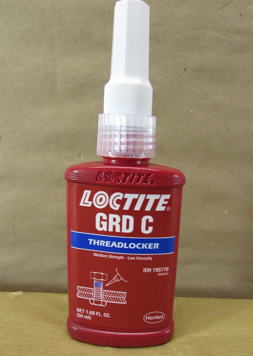 A-3 Loctite Grade C Threadlocker P/N 195776 1.69 FL OZ EXP 06/23 for