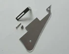 Silver Mirror LP Guitar Pickguard Scratch Plate w/ Chrome Bracket Fits Les Paul