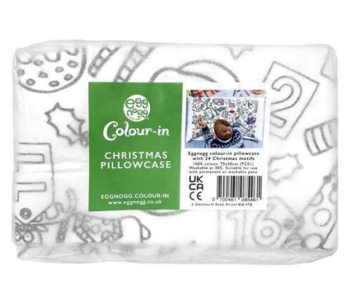 Colour in Pillowcase - Fairies, Space, Christmas. Kids christmas craft or gift - Picture 3 of 8
