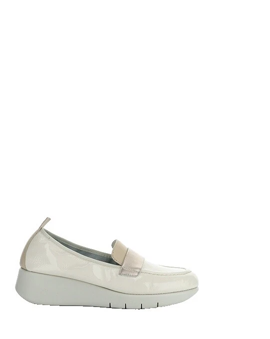 White Slip On Comfort Shoes for Women