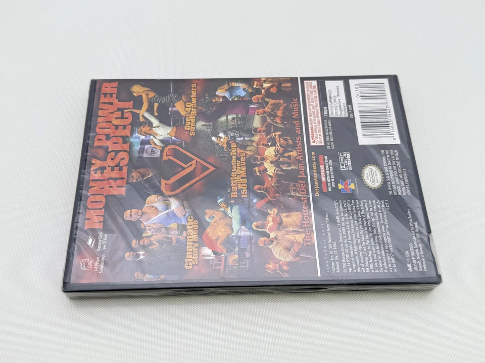 New! Def Jam Vendetta (Nintendo GameCube) Sealed! - Image 3 of 4