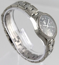 TAG HEUER LADIES CARRERA WV2412.BA0793 AUTOMATIC DIAMOND BLACK SWISS STEEL WATCH 5