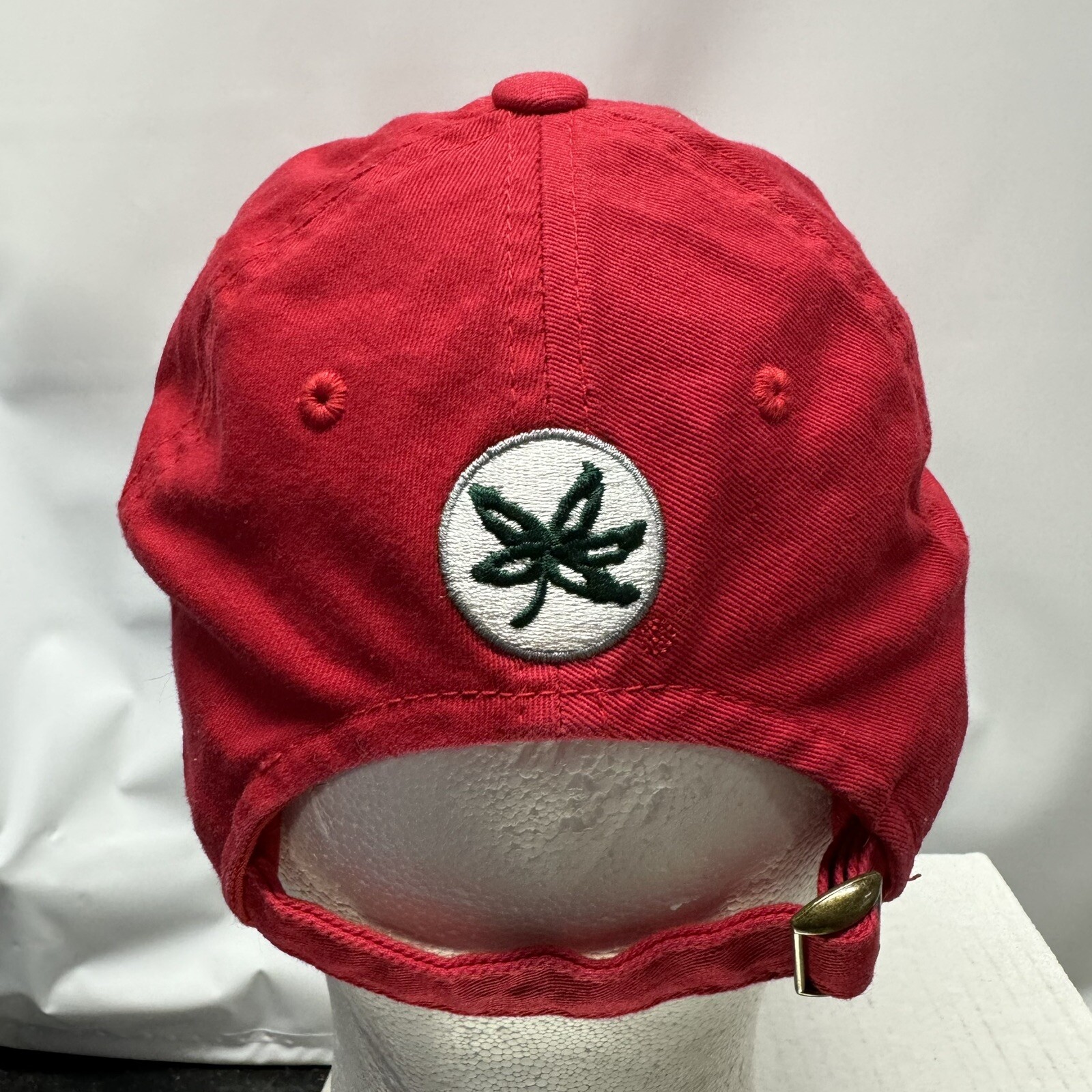 Ohio State Buckeyes Hat Red Adjustable Strapback … - image 3
