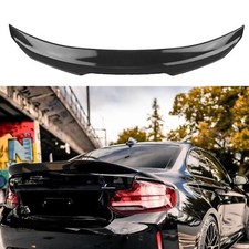1x Rear Spoiler Wing For BMW 2 Series F22 F87 M2 Coupe 2014-21 PSM Carbon Style