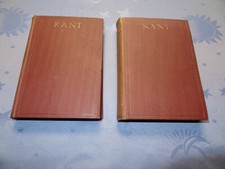 Immanuel Kants Werke in acht Büchern - komplette Ausgabe in 2 Bänden - H. Renner