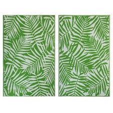 Verdure Outdoor Rug Geometric Pattern Garden Deck Rugs Non Slip Floor Mat