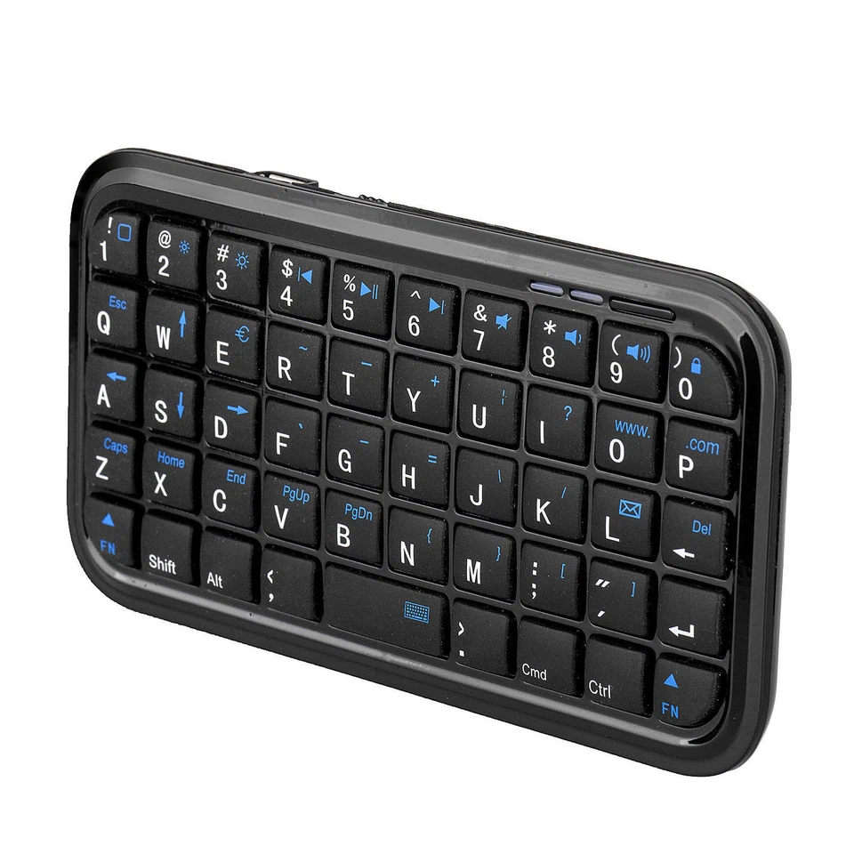 Bluetooth Wireless Keyboard English Mini Stand Portable for Smart Mobile Phone - Image 2 of 4