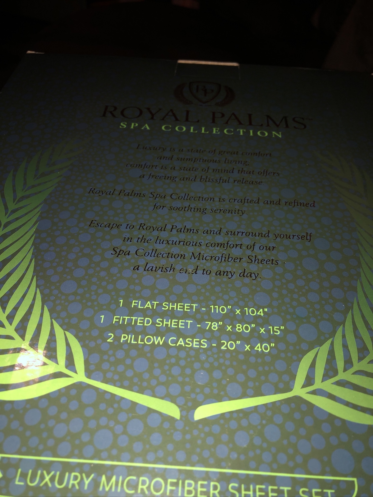 Pure Beech Twin XL Royal Palms Sheets eBay