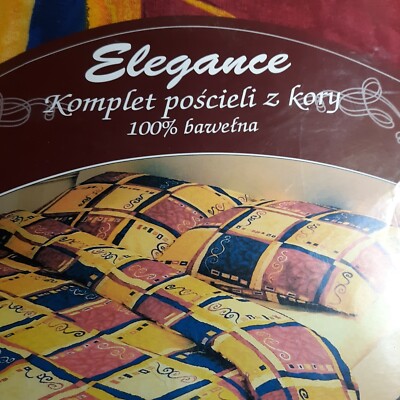 Elegance 100% bawelna Set Polish made, see pics for help with description! 