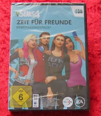 Die Sims 4 Zeit für Freunde Erweiterungspack, PC + Mac Spiel Neu, deutsche Vers.